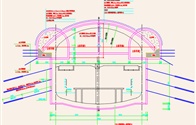 地铁大跨度拱盖暗挖施工中沉降控制