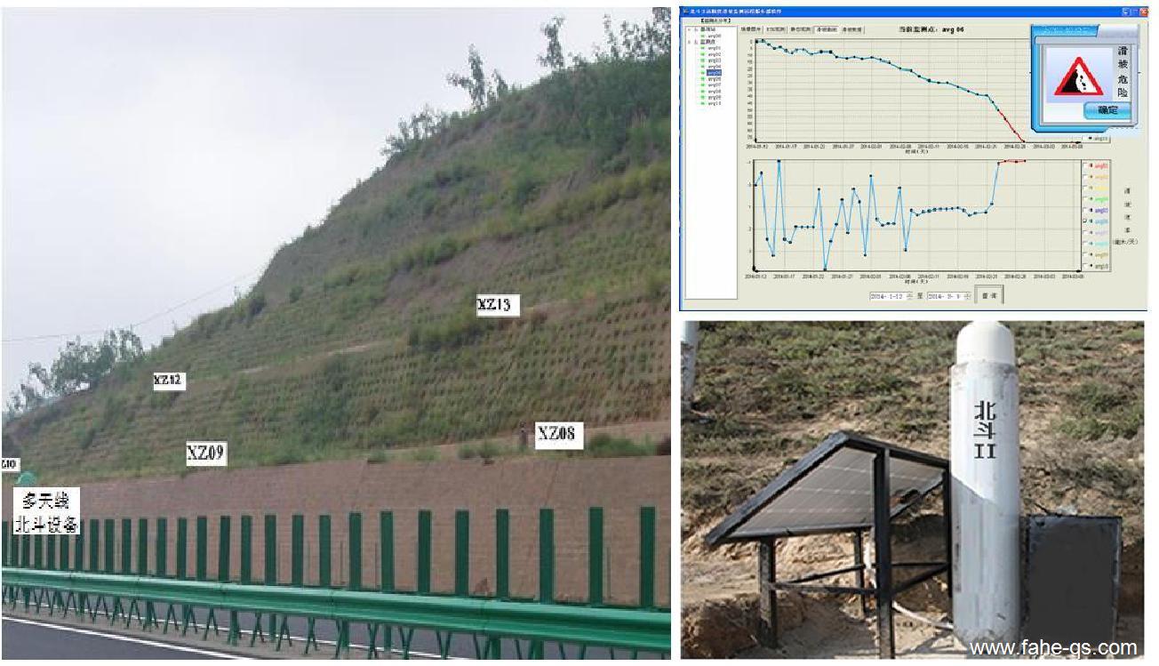 湖南省高速公路高边坡滑坡灾害监测系统